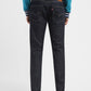 Men's 512 Navy Blue Slim Tapered Fit Mid Rise Jeans - 9b58fe21-7468-4cd4-a608-15db3169de13 View