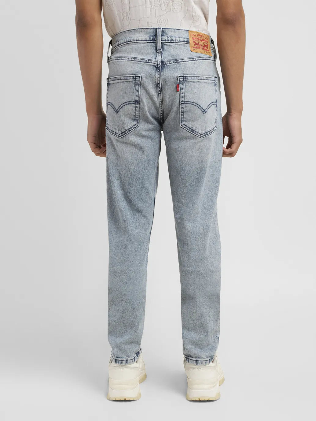 Men's 512 Blue Slim Tapered Fit Mid Rise Jeans - ab066fe2-19da-4145-8d09-f0775930bce6 View