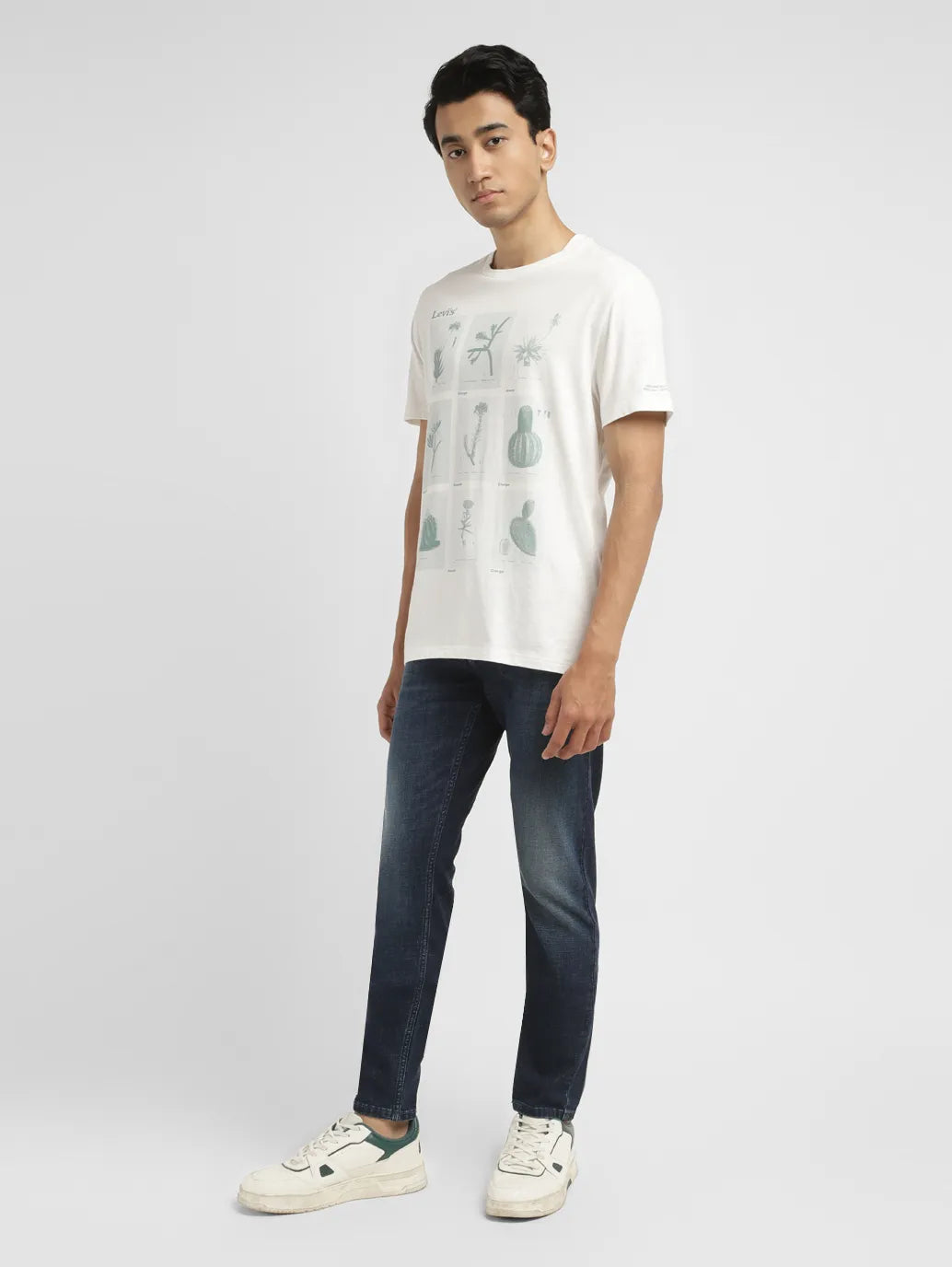 Men's 512 Blue Slim Tapered Fit Mid Rise Jeans