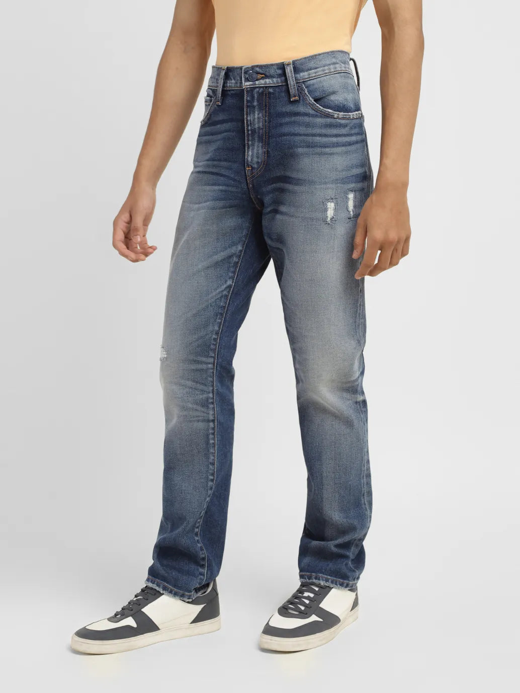 Men's 512 Mid Indigo Slim Tapered Fit Jeans