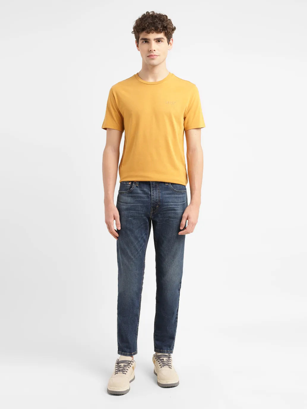 Men's 512 Blue Slim Tapered Fit Mid Rise Jeans