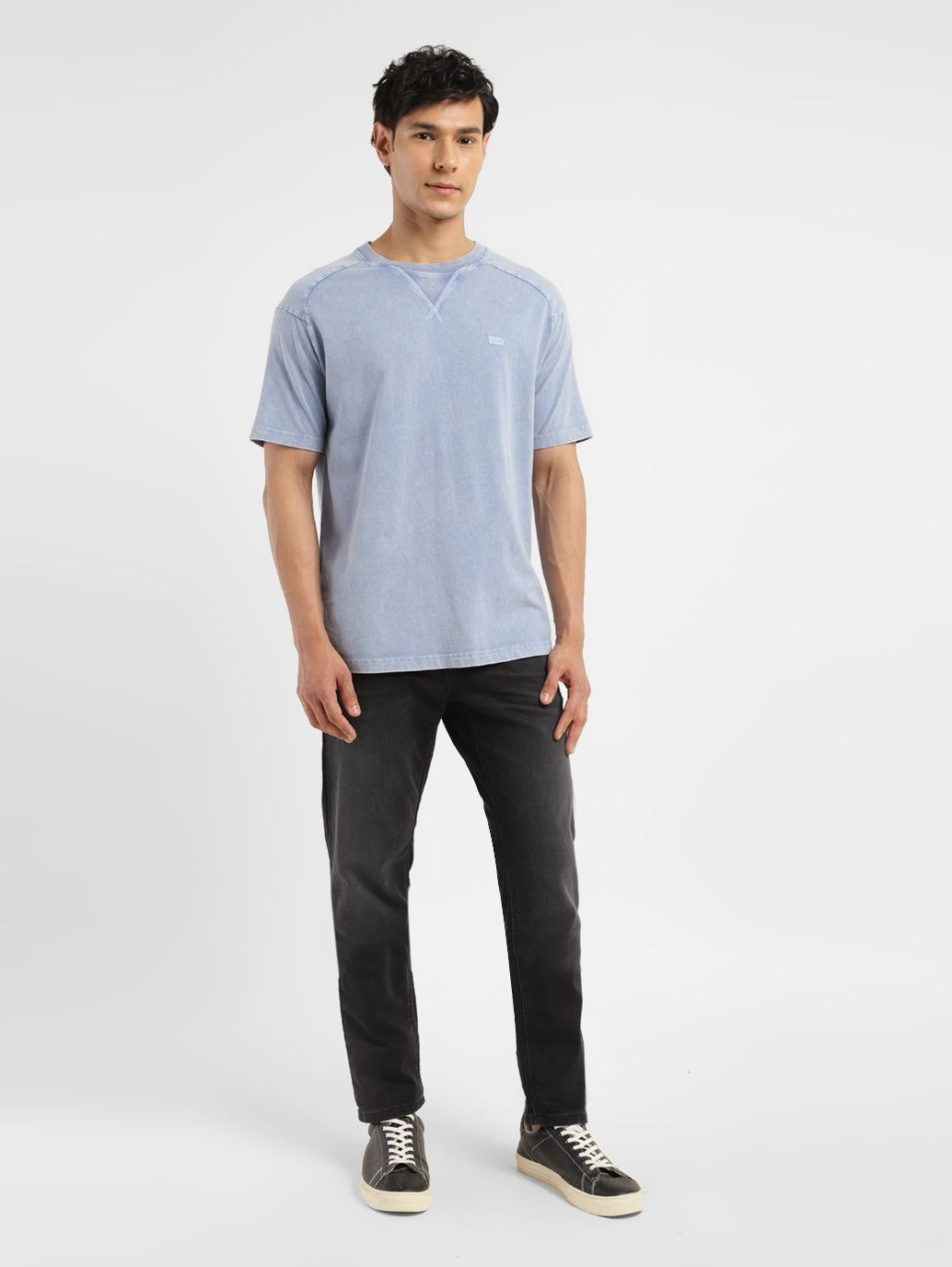 Men's 512 Black Slim Tapered Fit Mid Rise Jeans
