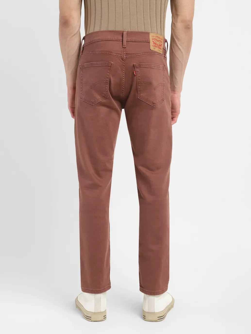 Men's 512 Brown Slim Tapered Fit Jeans