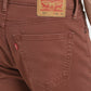 Men's 512 Brown Slim Tapered Fit Jeans