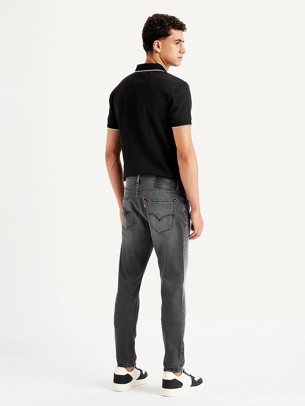 Men's 512 Slim Tapered Fit Charcoal Grey Jeans