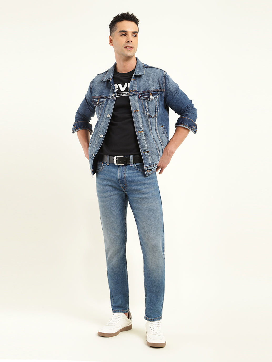 Men's 512 Indigo Slim Tapered Fit Mid Rise Jeans