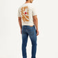 Men's 512 Blue Slim Tapered Fit Mid Rise Jeans - 20 View