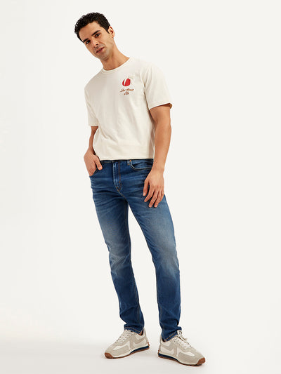 levi's Men's 512 Blue Slim Tapered Fit Mid Rise Jeans-picture-26