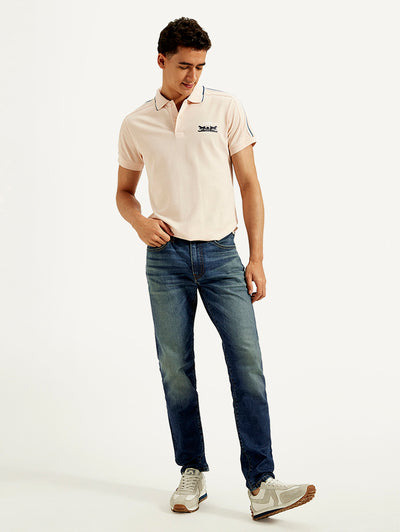 Men's 512 Blue Slim Tapered Fit Mid Rise Jeans-image-46