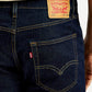 Men's 512 Navy Slim Tapered Fit Mid Rise Jeans - Detail View