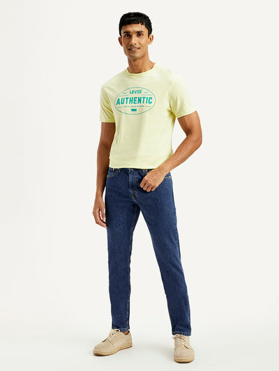 Men's 512 Blue Slim Tapered Fit Mid Rise Jeans