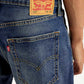 Men's 512 Blue Slim Tapered Fit Mid Rise Jeans - Detail View