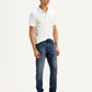 Men's 512 Blue Slim Tapered Fit Mid Rise Jeans - Side View