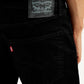 Men's 512 Black Slim Tapered Fit Mid Rise Jeans - Detail View
