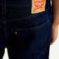 Men's 512 Dark Blue Slim Tapered Fit Mid Rise Jeans - Detail View