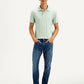 Men's 512 Blue Slim Tapered Fit Mid Rise Jeans - Front View
