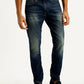 Men's Tinted 512 Med Indigo Slim Tapered Fit Mid Rise Jeans - Front View