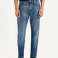Men's 512 Blue Slim Tapered Fit Mid Rise Jeans - Front View