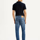 Men's 512 Blue Slim Tapered Fit Mid Rise Jeans - Back View