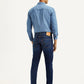 Men's 512 Dark Indigo Slim Tapered Fit Mid Rise Jeans - Back View