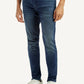 Men's 512 Dark Indigo Slim Tapered Fit Mid Rise Jeans - Front View
