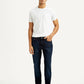 Men's 512 Dark Blue Slim Tapered Fit Mid Rise Jeans - Front View