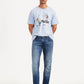 Men's 512 Blue Slim Tapered Fit Hyper Stretch Jeans - Styleshot View