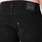 Men's 512 Black Slim Tapered Fit Mid Rise Jeans - Detail View