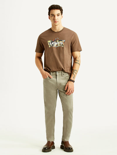 Men's 512 Light Grey Slim Tapered Fit Mid Rise Jeans-image-45