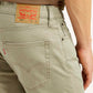 Men's 512 Light Grey Slim Tapered Fit Mid Rise Jeans - Detail View