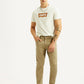 Men's 512 Beige Slim Tapered Fit Mid Rise Jeans - Styleshot View