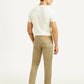 Men's 512 Beige Slim Tapered Fit Mid Rise Jeans - Back View