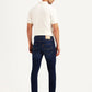 Men's 512 Dark Blue Slim Tapered Fit Mid Rise Jeans - Back View