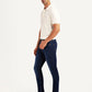 Men's 512 Dark Blue Slim Tapered Fit Mid Rise Jeans - Side View