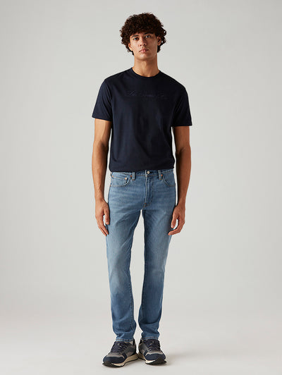 Men's 512 Light Blue Slim Tapered Fit Hyper Stretch Jeans-image-6