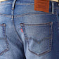 Men's 512 Blue Slim Tapered Fit Mid Rise Jeans - 20 View