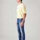 Men's 512 Blue Slim Tapered Fit Mid Rise Jeans - Side View