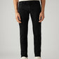 Men's 512 Black Slim Tapered Fit Mid Rise Jeans - Front View