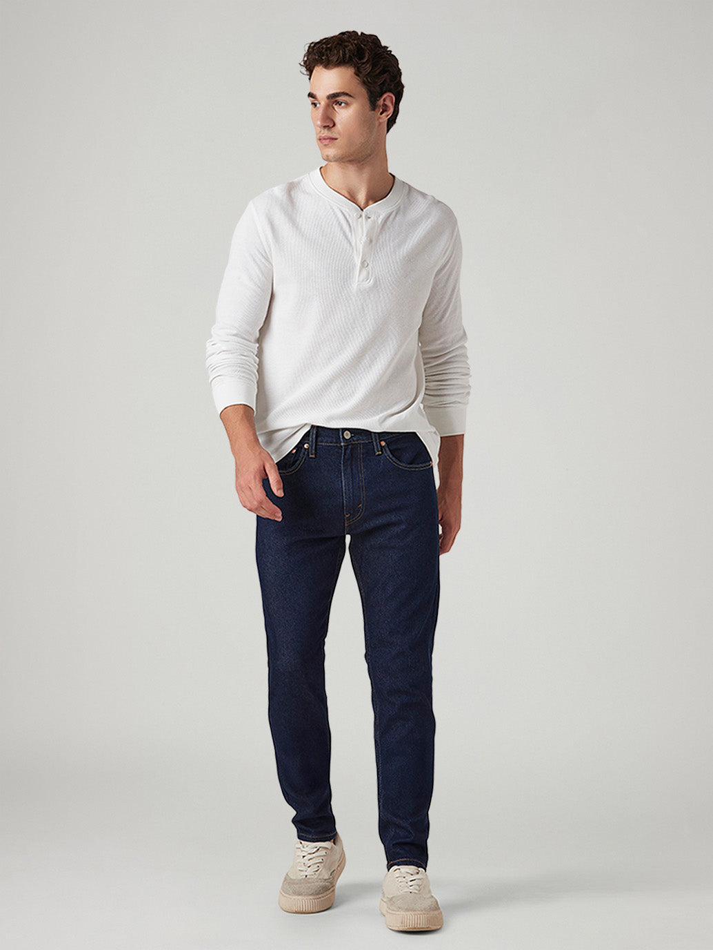 Mens 512 Mid Rise Slim Tapered Fit Cotton Stretch Blend Jeans