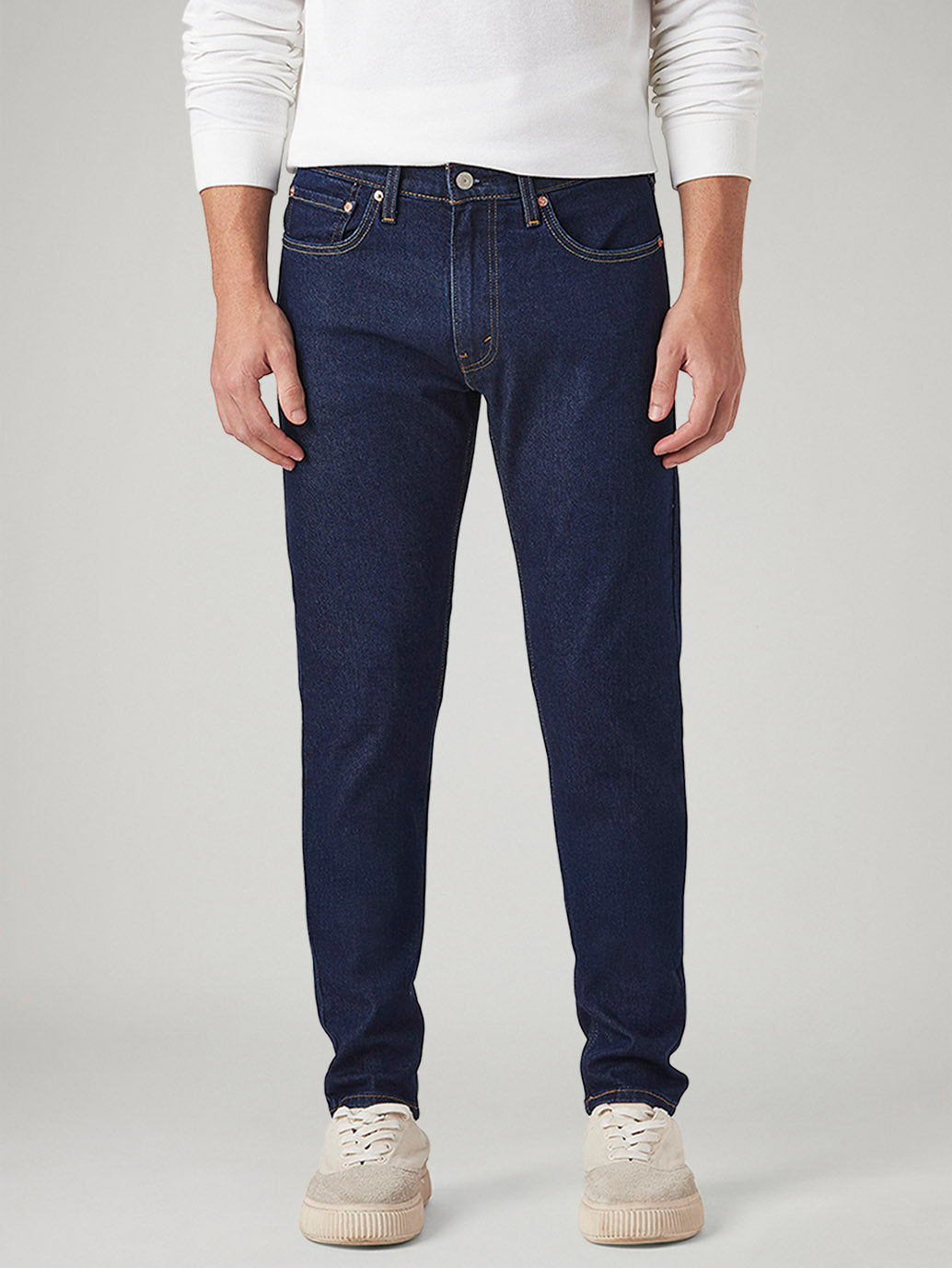 Mens 512 Mid Rise Slim Tapered Fit Cotton Stretch Blend Jeans - 19ef0b26-5731-49d2-a457-e447f0c93ba5 View