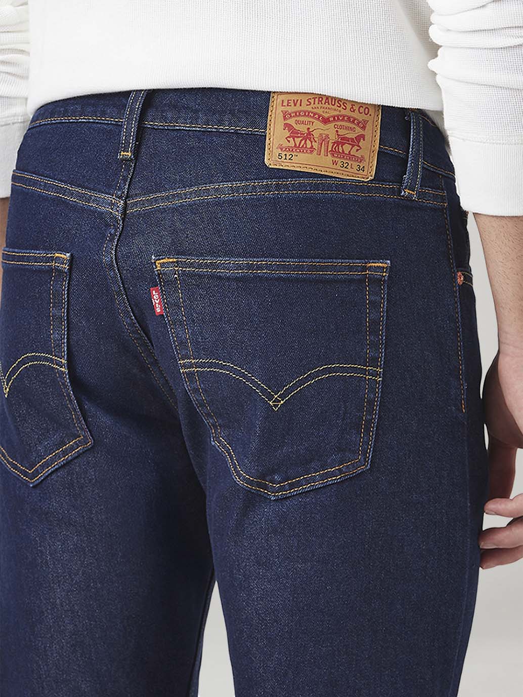 Mens 512 Mid Rise Slim Tapered Fit Cotton Stretch Blend Jeans - 4d83e173-d815-4cfd-8063-f5fd69bf045e View