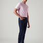 Men's 512 Dark Blue Slim Tapered Fit Mid Rise Jeans - Side View
