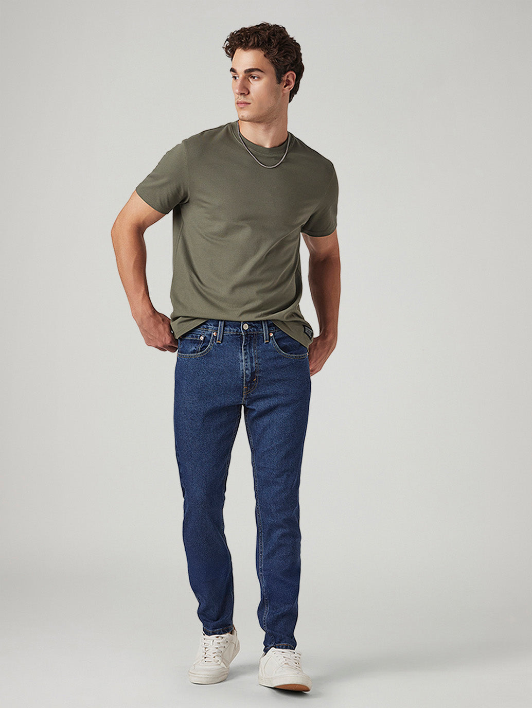 Mens 512 Mid Rise Slim Tapered Fit Cotton Stretch Blend Jeans