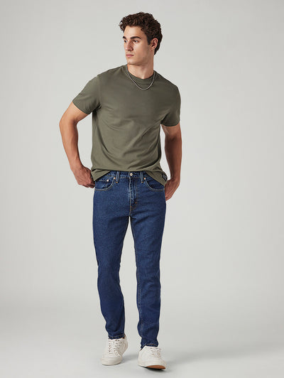 Mens 512 Mid Rise Slim Tapered Fit Cotton Stretch Blend Jeans