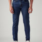 Men's 512 Blue Slim Tapered Fit Mid Rise Jeans - Front View