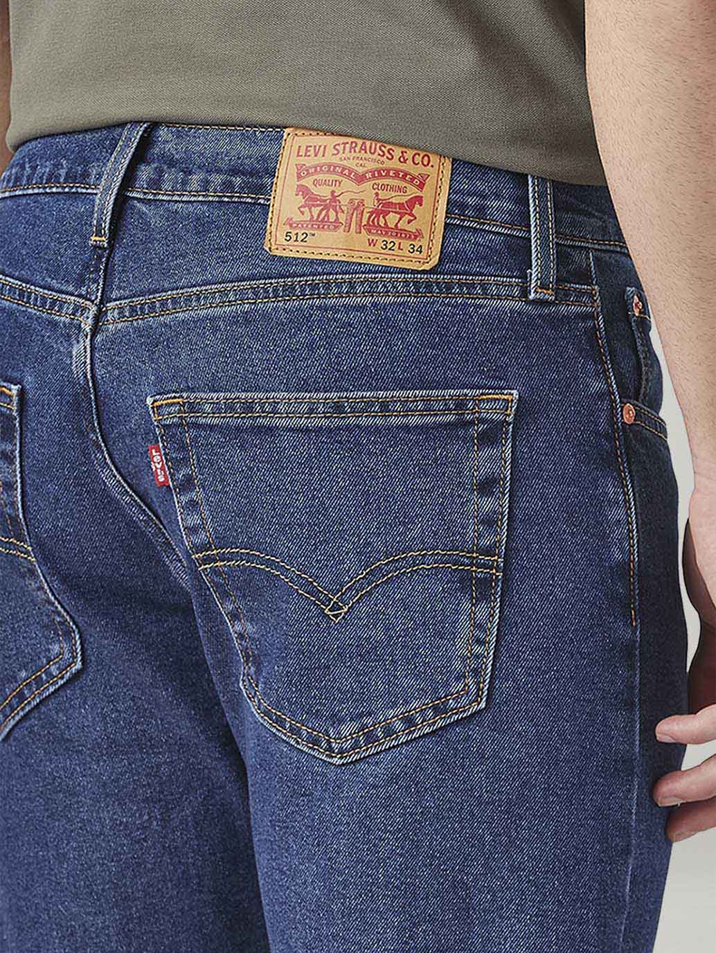 Mens 512 Mid Rise Slim Tapered Fit Cotton Stretch Blend Jeans - 42a87498-d116-43cc-bd25-b74c27bb1ece View