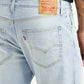 Men's 512 Light Blue Slim Tapered Fit Mid Rise Jeans - Detail View
