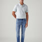 Men's 512 Light Blue Slim Tapered Fit Mid Rise Jeans - Front View