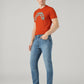 Men's 512 Light Blue Slim Tapered Fit Mid Rise Performance Jeans - Side View