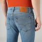 Men's 512 Light Blue Slim Tapered Fit Mid Rise Performance Jeans - Detail View